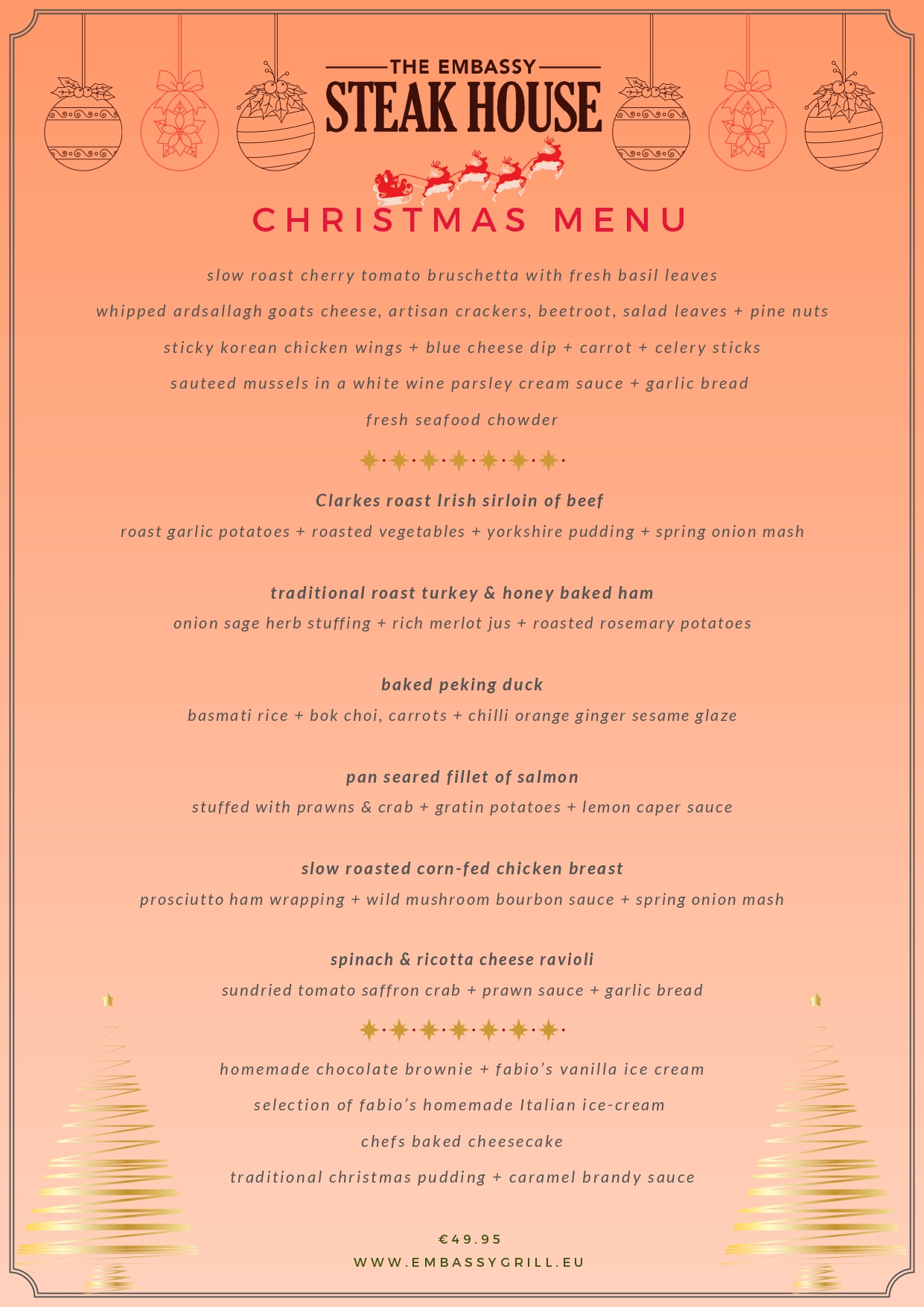 The Embassy Steakhouse Christmas Menu 2025_page-0001